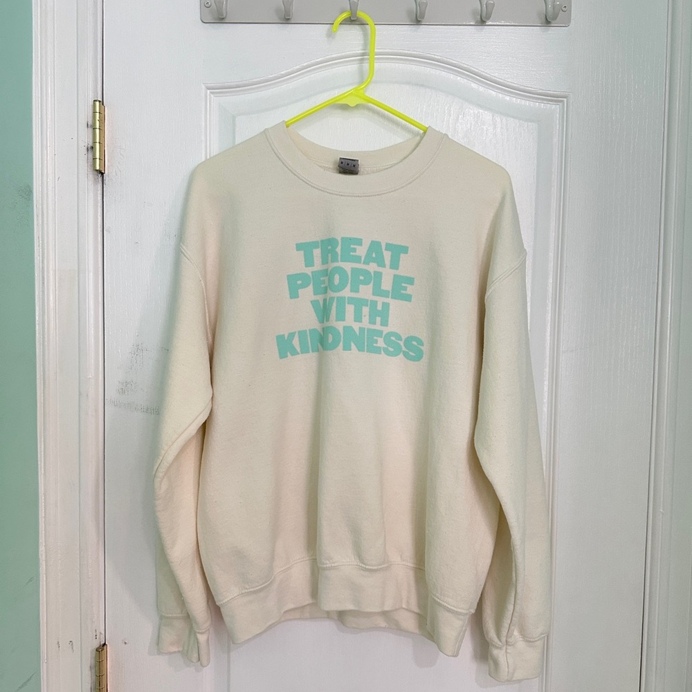 HARRY STYLES treat people with kindness crew neck sweater